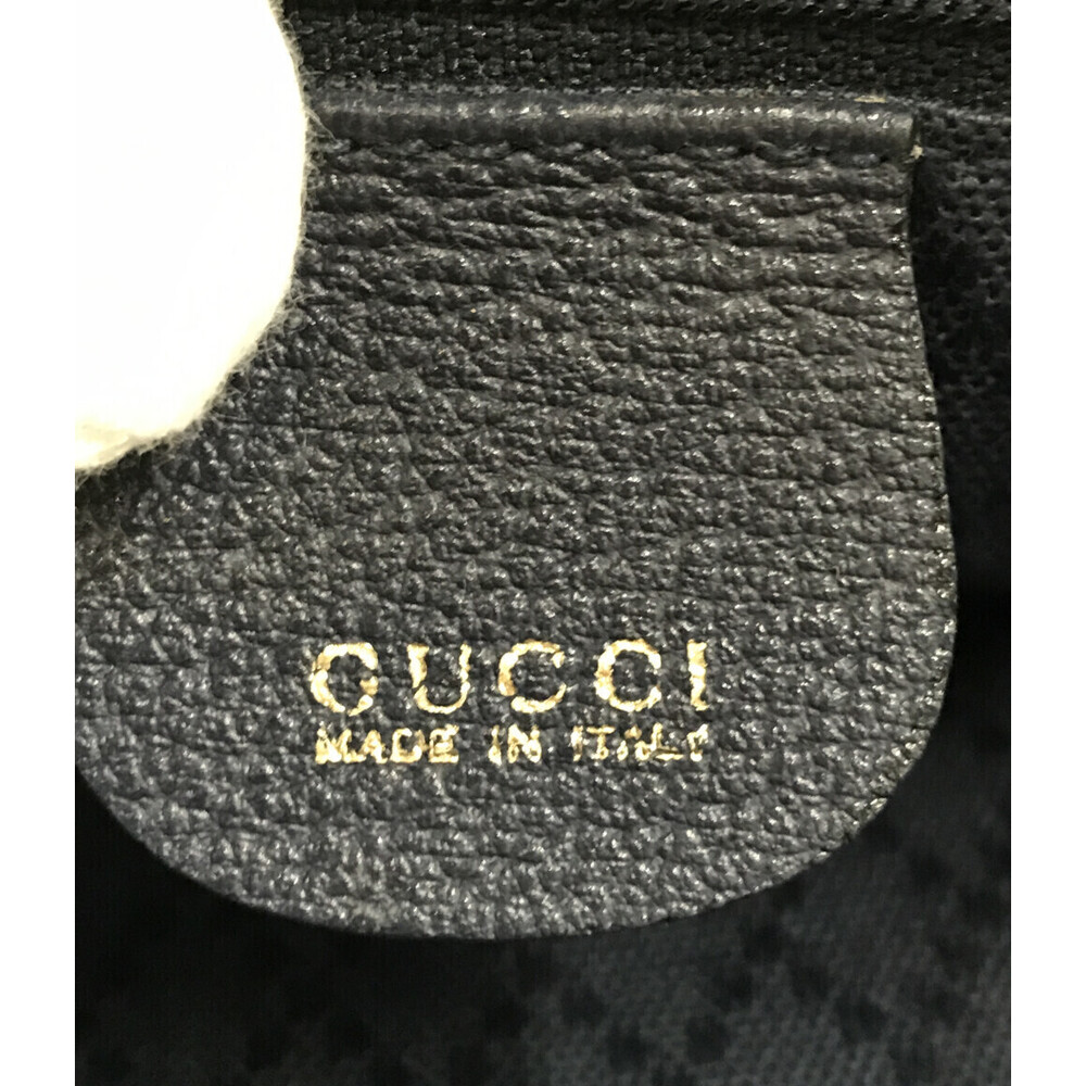 Gucci Suede Black Bamboo Handbag - Picture 4 of 6
